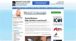 Desktop Screenshot of carleysantabarbaradentistry.com